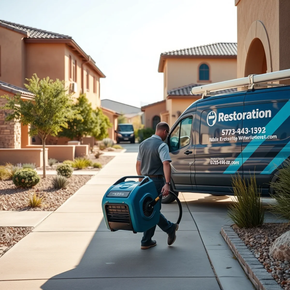 A Ocotillo, AZ neighborhood home served by South Tempe Damage Restoration