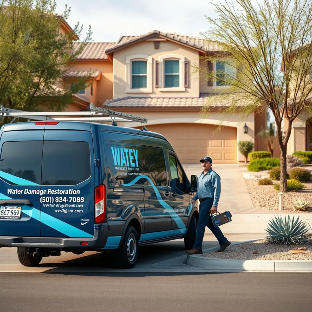 Water damage restoration serving Ocotillo, AZ