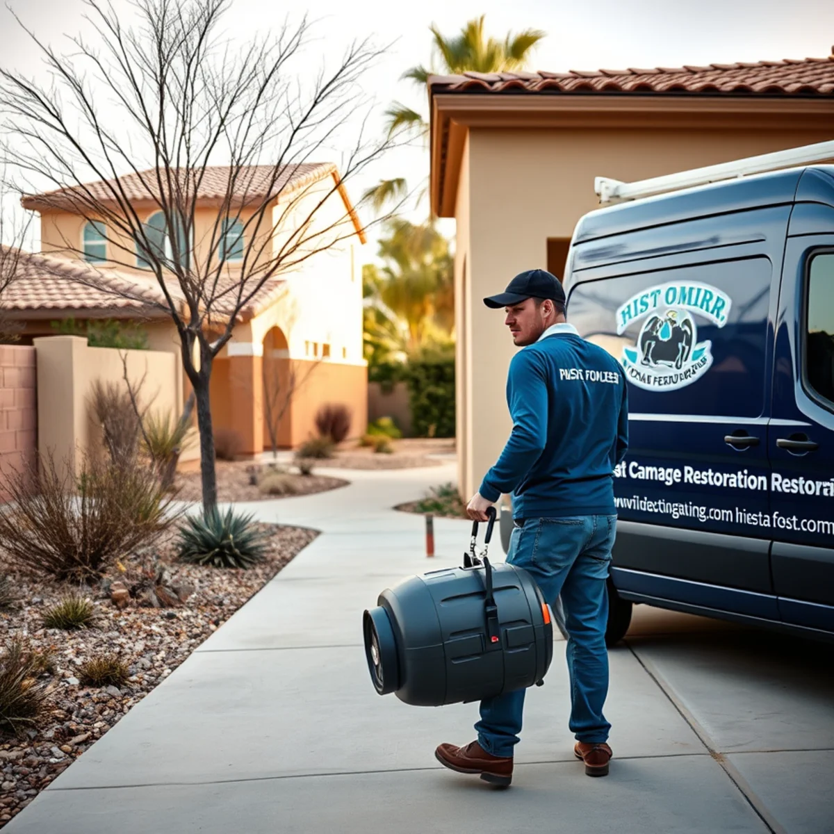 A West Mesa / Dobson Corridor, AZ neighborhood home served by South Tempe Damage Restoration