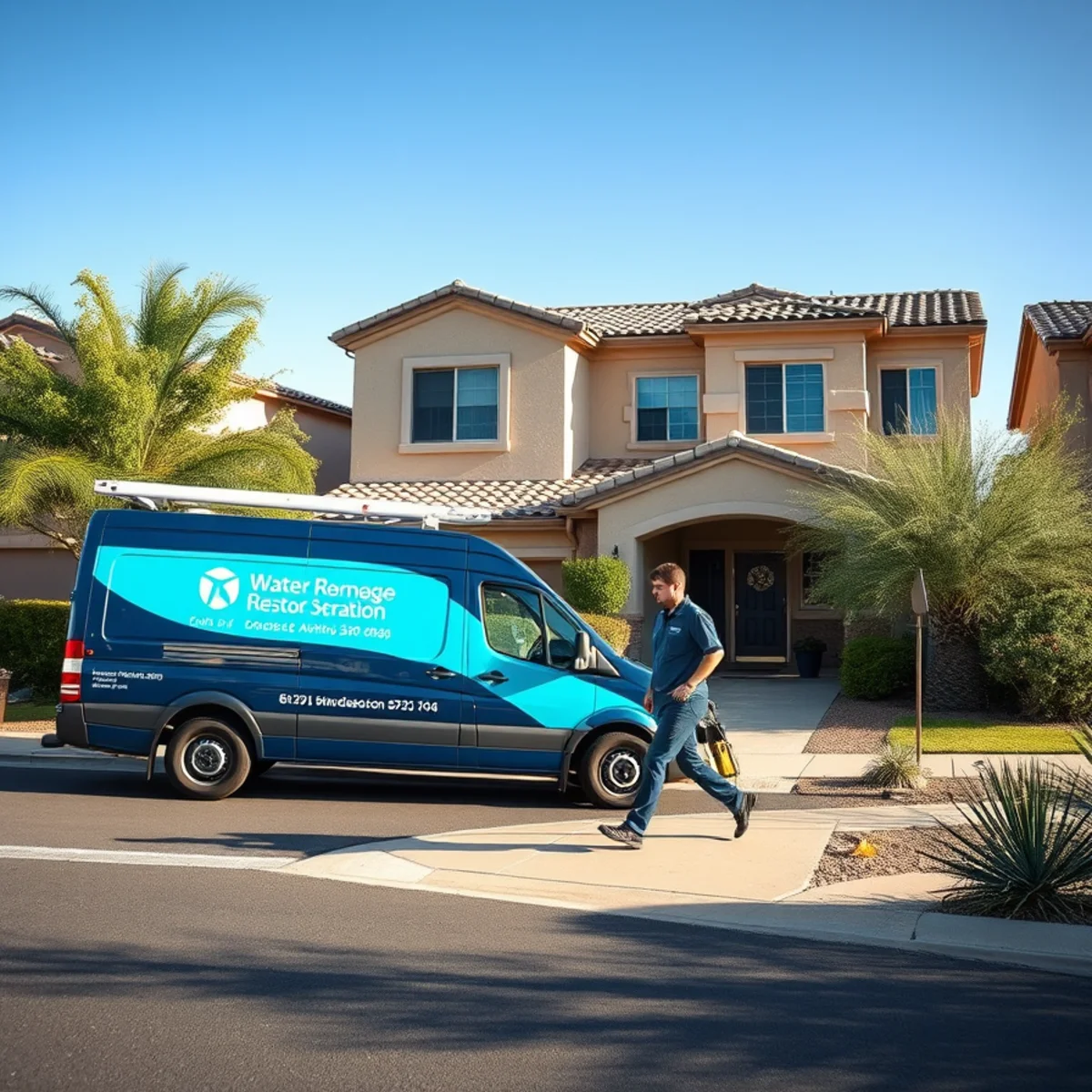 Water damage restoration serving Biltmore, AZ