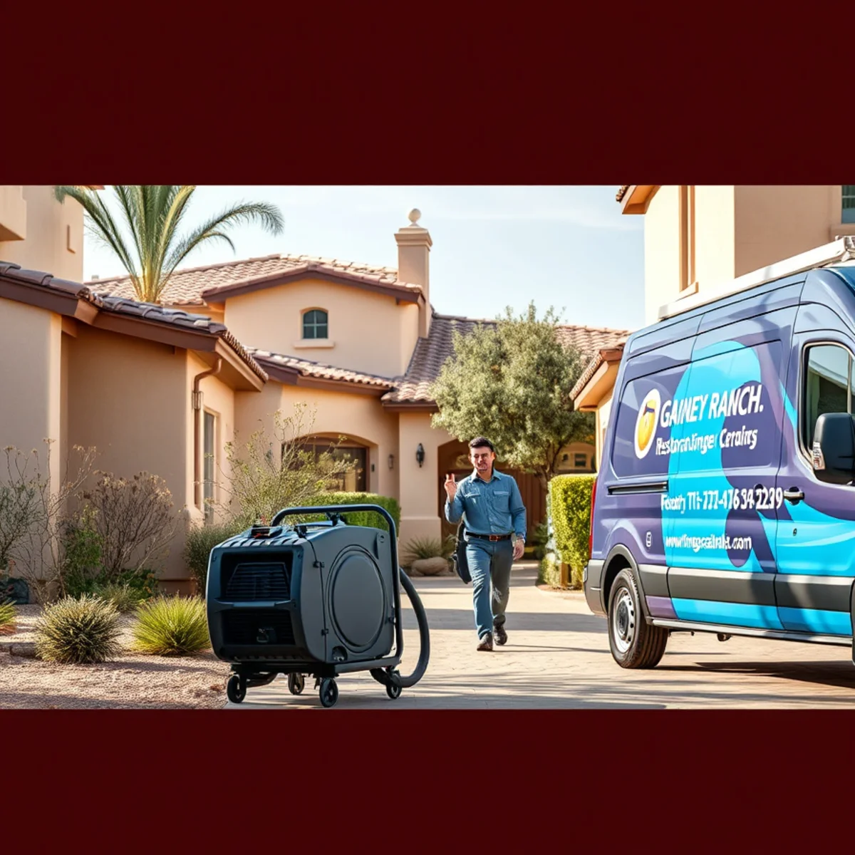 A Gainey Ranch, AZ neighborhood home served by South Tempe Damage Restoration