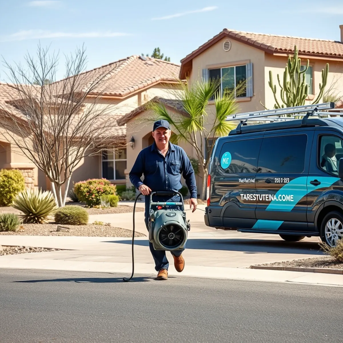 A Ahwatukee Foothills, AZ neighborhood home served by South Tempe Damage Restoration
