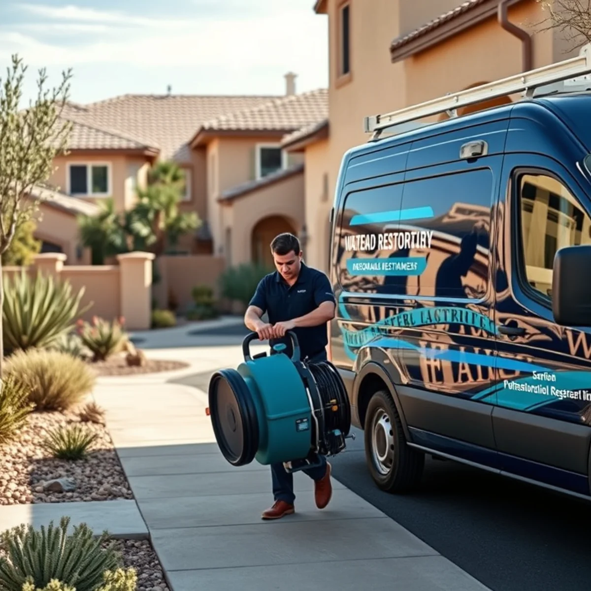 A Avondale, AZ neighborhood home served by South Tempe Damage Restoration