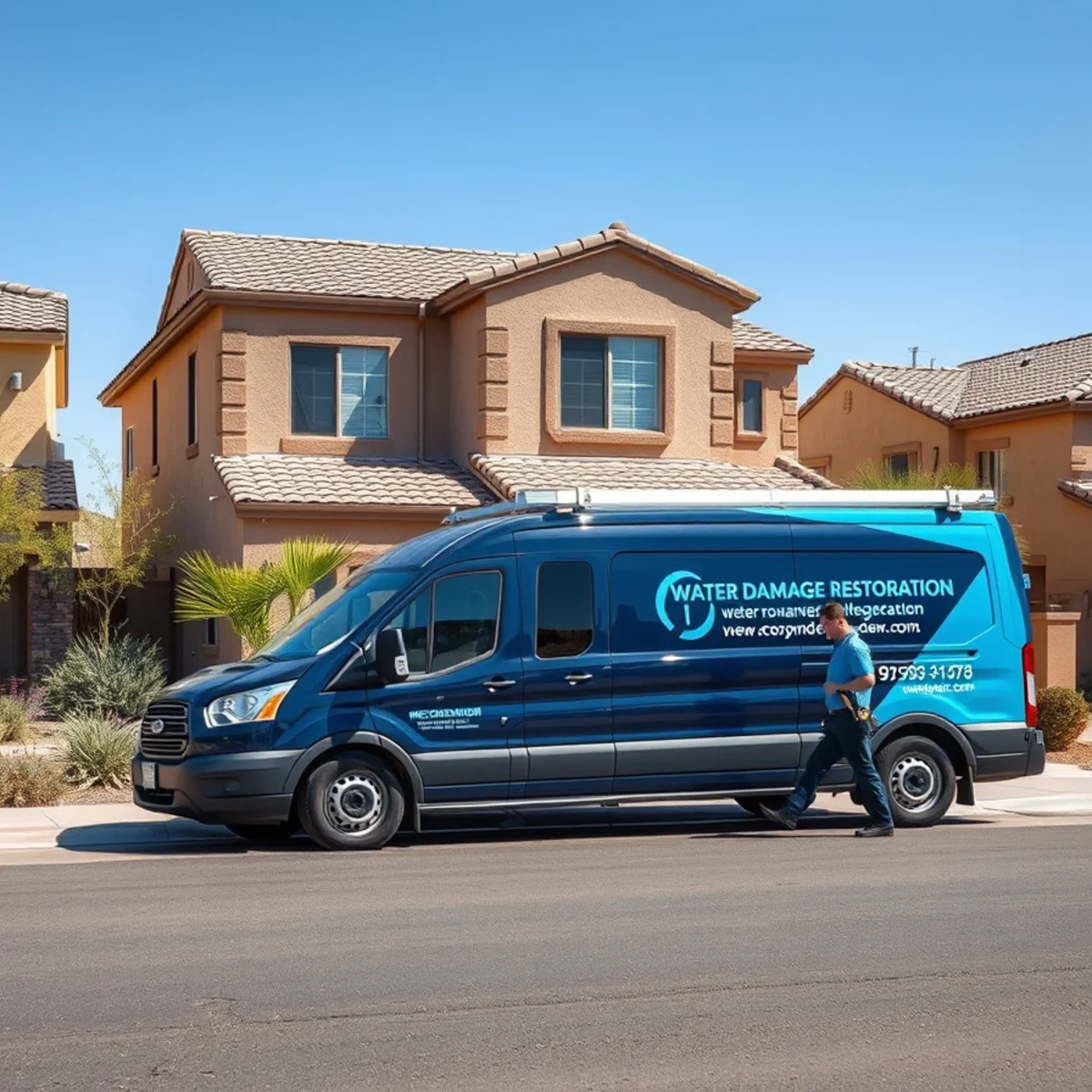 Water damage restoration serving Goodyear, AZ
