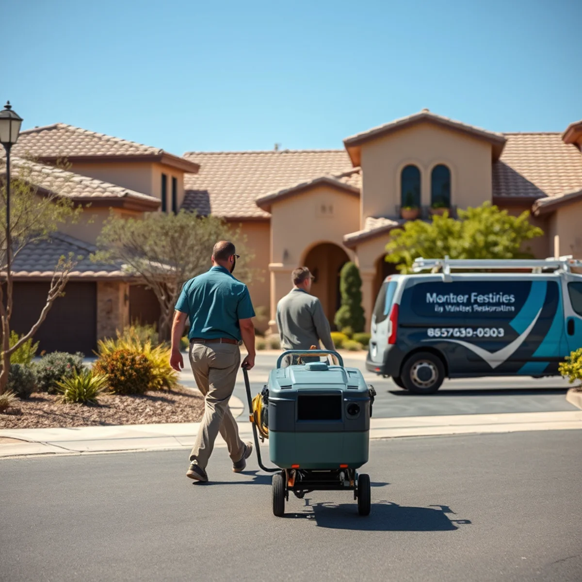 A Laveen, AZ neighborhood home served by South Tempe Damage Restoration