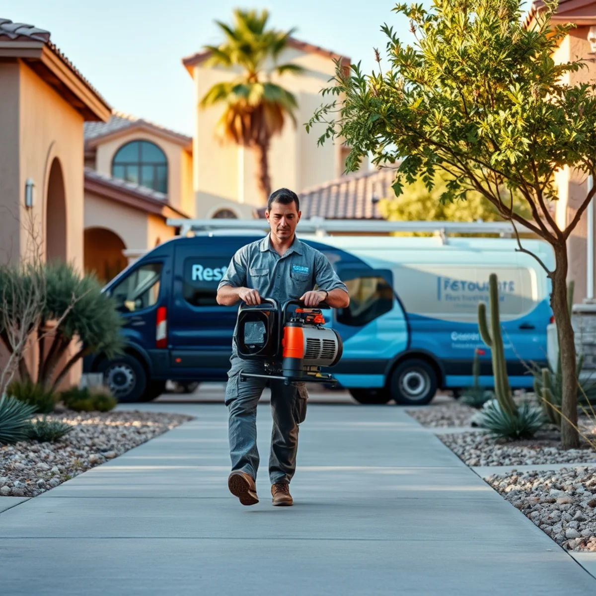 A Peoria, AZ neighborhood home served by South Tempe Damage Restoration