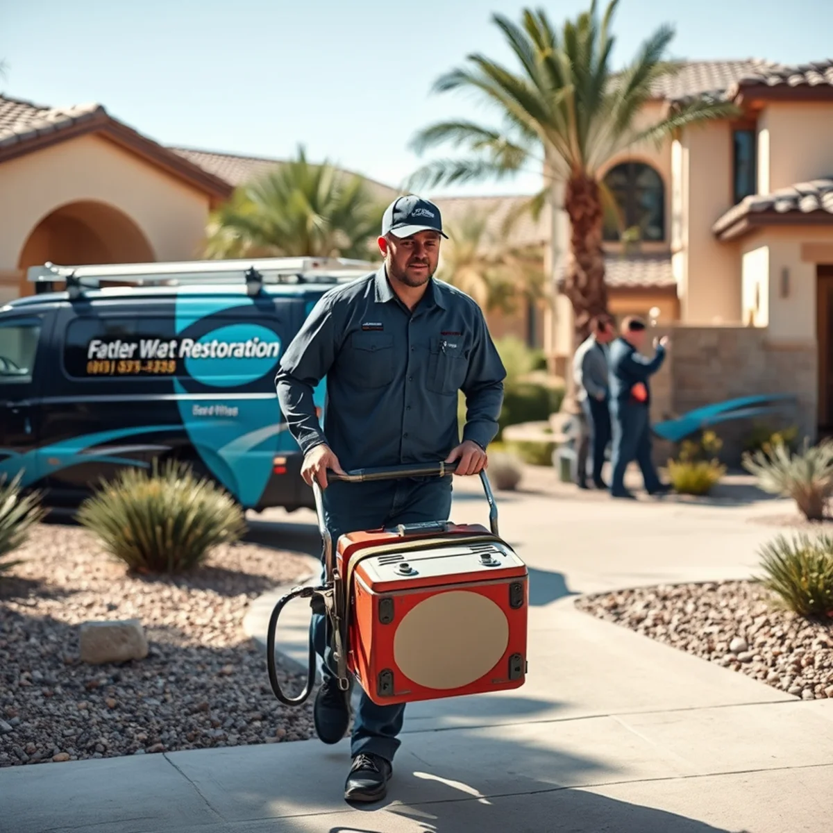 A Tempe, AZ neighborhood home served by South Tempe Damage Restoration