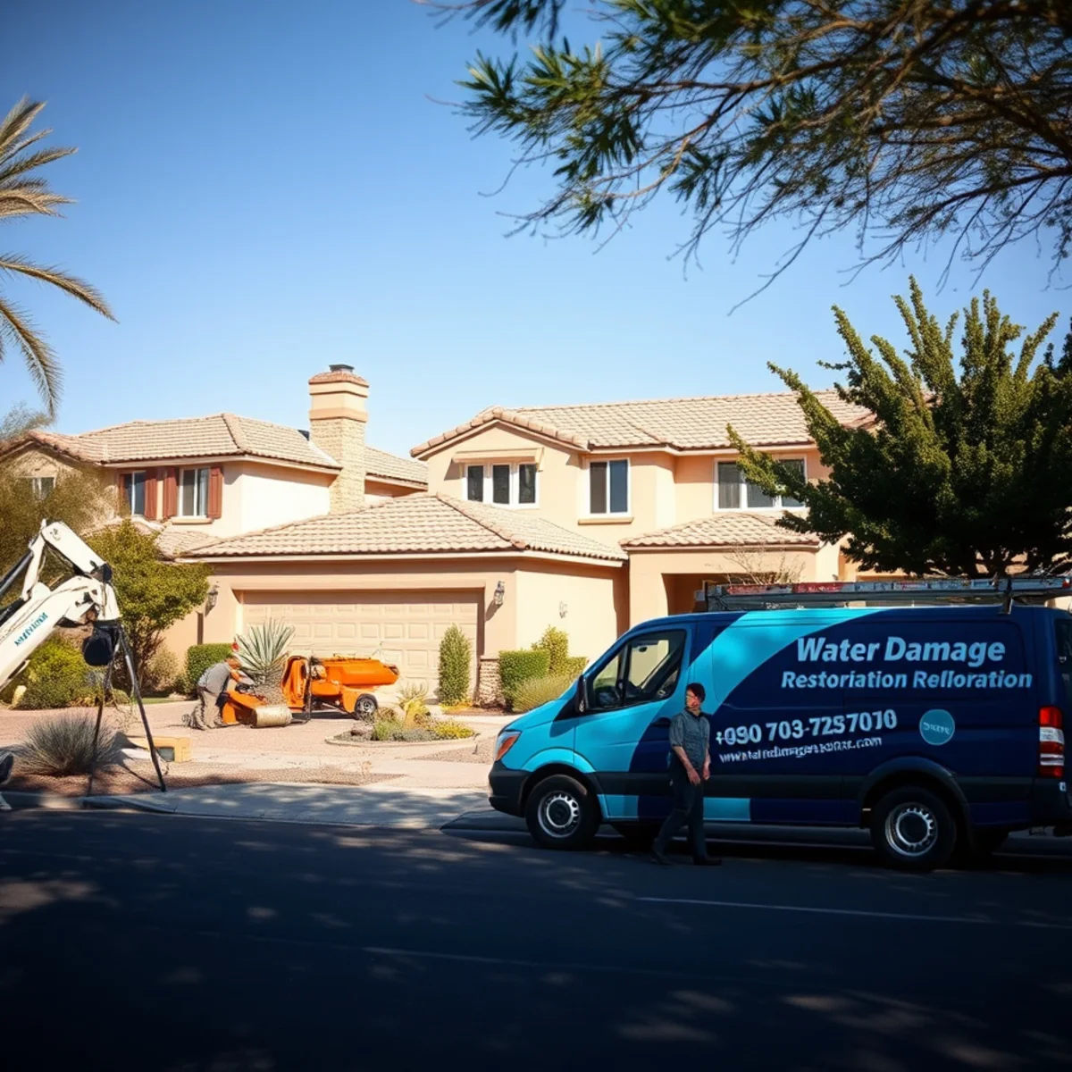 Water damage restoration serving Tempe, AZ
