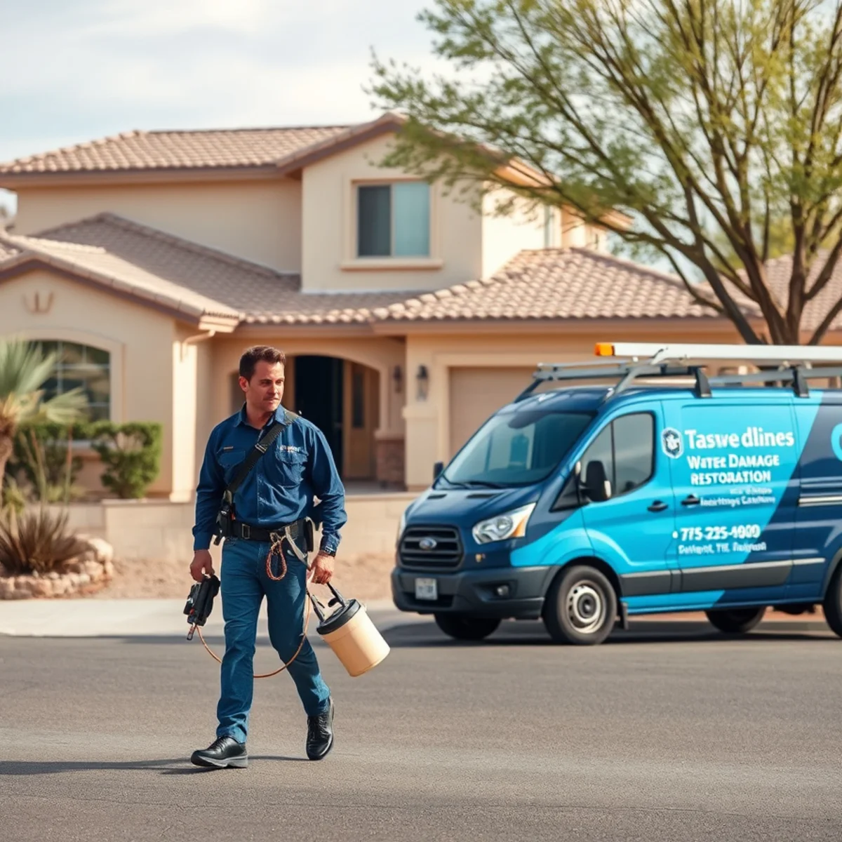 Water damage restoration serving Corona del Sol, AZ