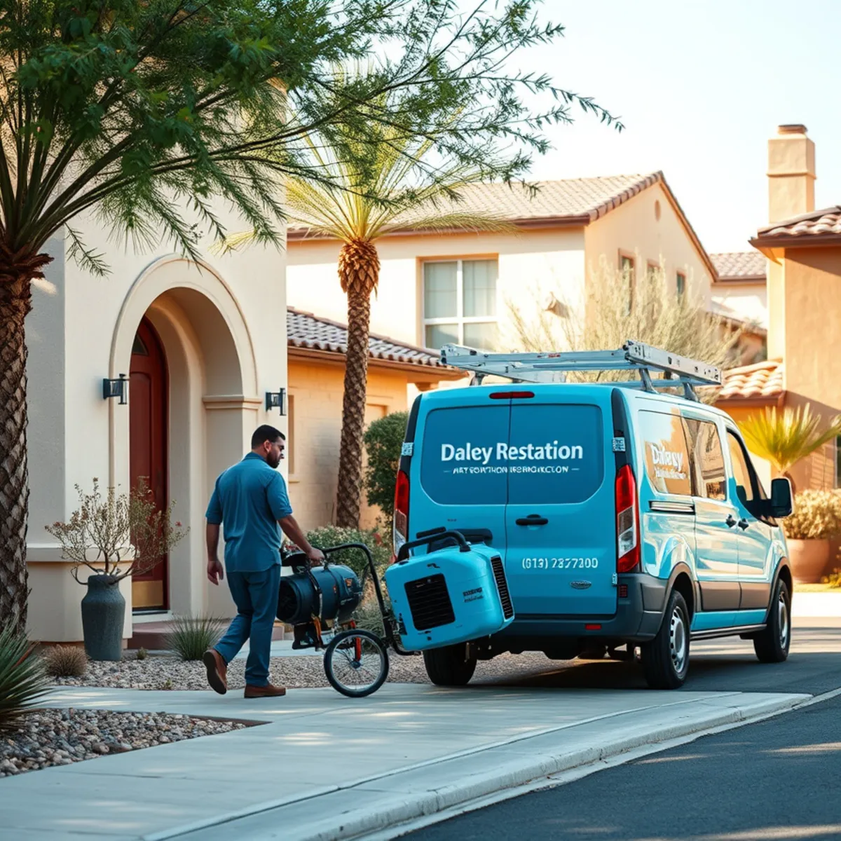 A Daley Park, AZ neighborhood home served by South Tempe Damage Restoration