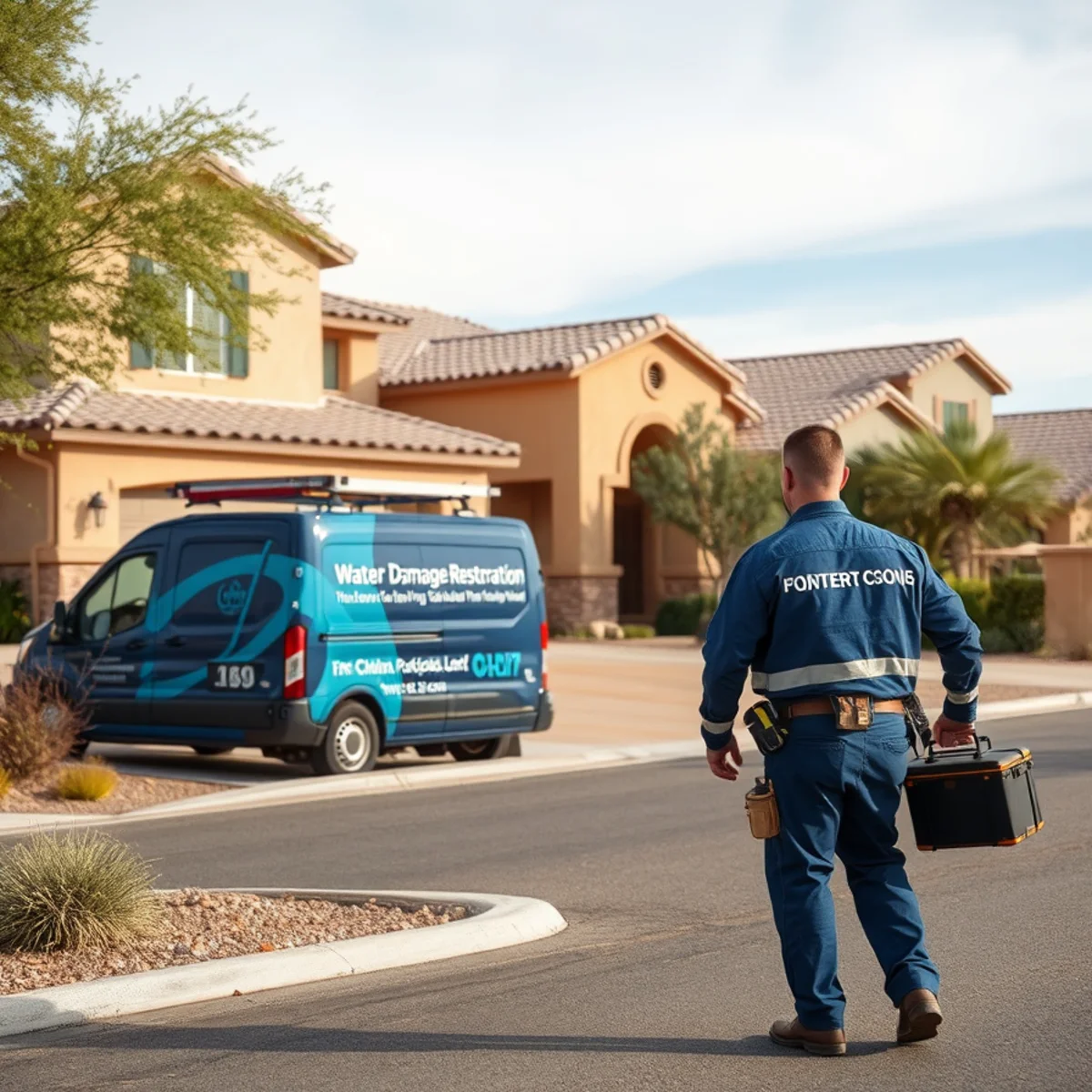 Water damage restoration serving Estate La Colina, AZ