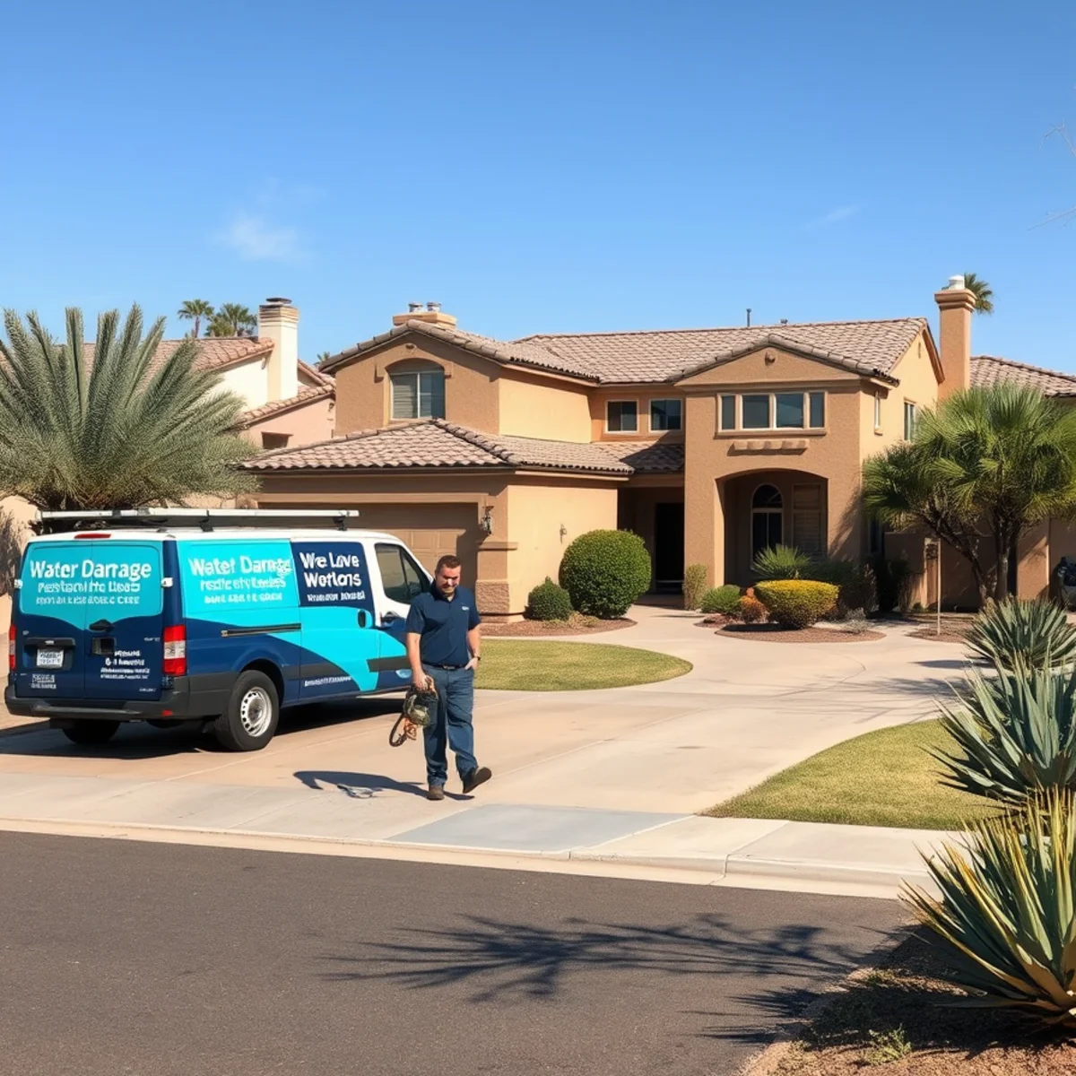 Water damage restoration serving Knoell Gardens, AZ