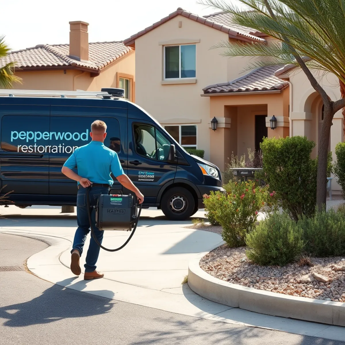 A Pepperwood, AZ neighborhood home served by South Tempe Damage Restoration