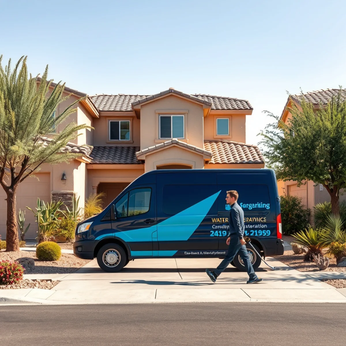 Water damage restoration serving Tempe Gardens, AZ