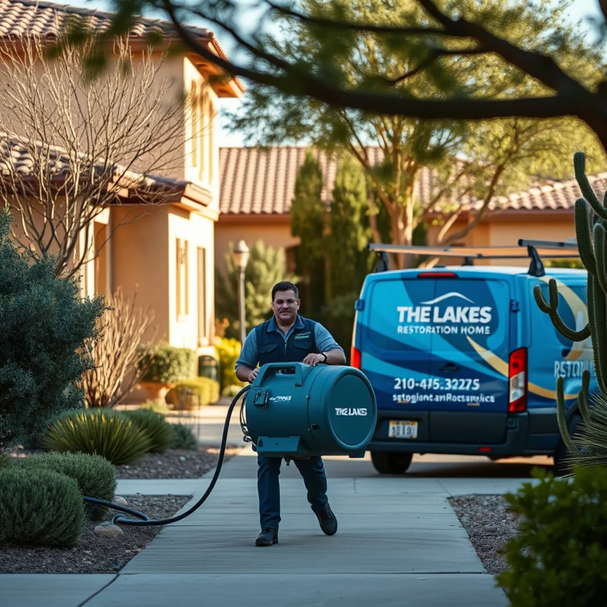 A The Lakes, AZ neighborhood home served by South Tempe Damage Restoration