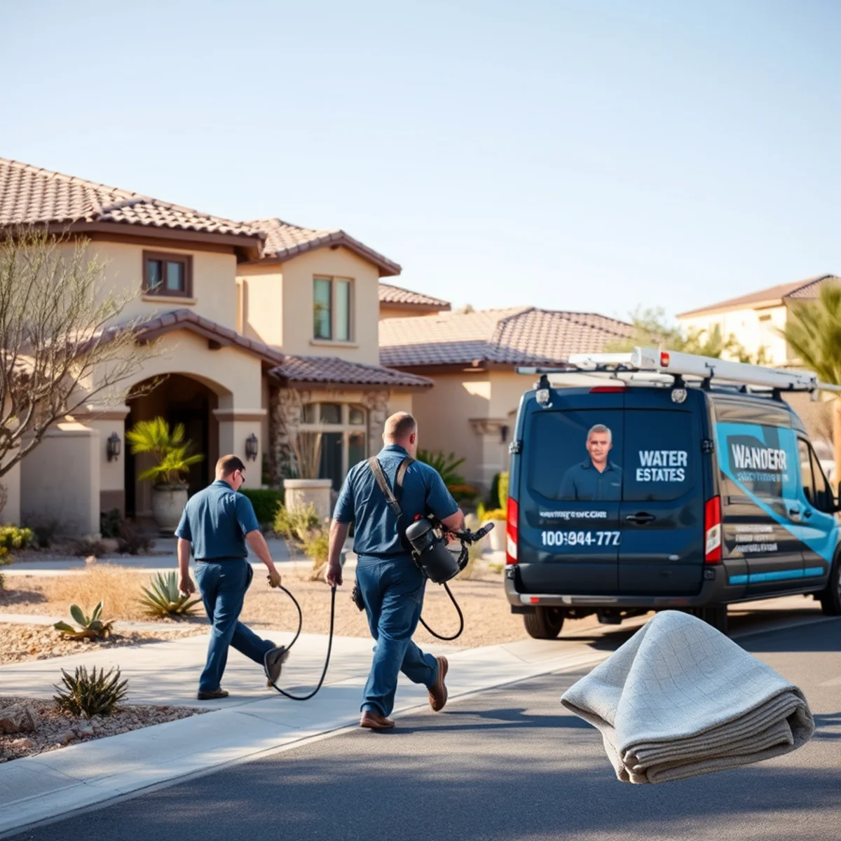 A Warner Estates, AZ neighborhood home served by South Tempe Damage Restoration